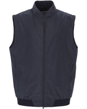 Herno Blau Winddichte Jacke