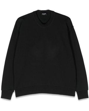 DSquared² Slouchy Fit Crewneck Sweatshirt - Black