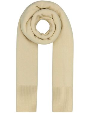 Camilla & Marc Ivory Wool Blend Ash Scarf - Natural
