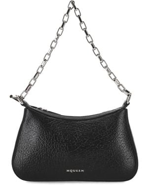 McQueen Alexander Mc Queen Top Zip Borse Con Sacca Per Polvere - Nero