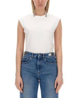 Rabanne Cotton T Shirt - Blue