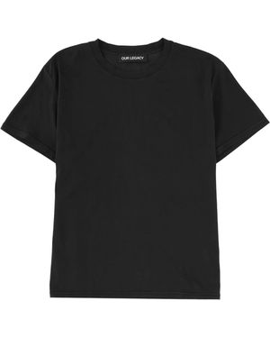 Our Legacy Ich'm Ich werde es dir nicht sagen. - Schwarz