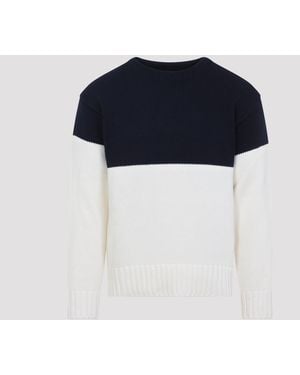 Ralph Lauren Colour Block Jumper - Blue