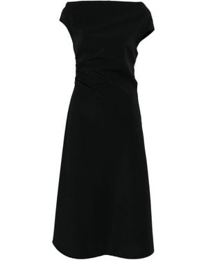 P.A.R.O.S.H. Midi Dress - Black