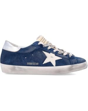 Golden Goose Golden Gänse -Turnschuhe - Blau