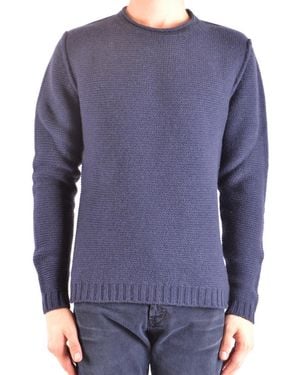 Woolrich Textured Knit Jumper - Blue