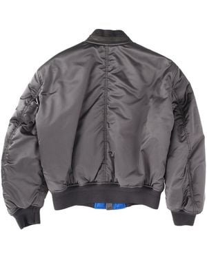 Tom Ford Silk Bomber Jacket - Gray