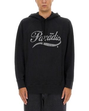 3.PARADIS Hoodie - Black