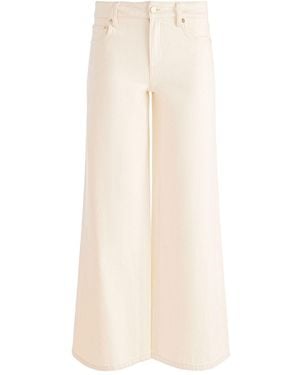 Alice + Olivia Alice + Olivia Slay Wide Leg Broek - Wit