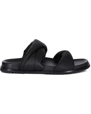 Rick Owens Twisted Granola Sandals - Black