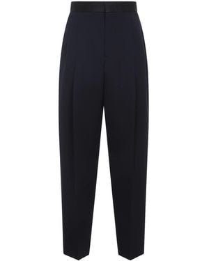 Bottega Veneta Tapered Trousers - Blue