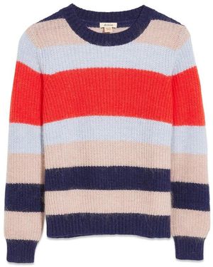 Bellerose Striped Shirt - Red