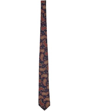 Etro Paisley Jacquard Silk Tie - Multicolour