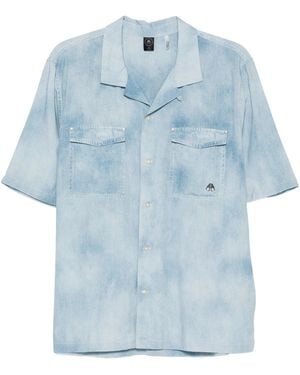 Moose Knuckles The Bay Shirt Denim - Blue