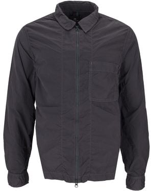Paul Smith Chaqueta tipo blusón para hombre - Azul