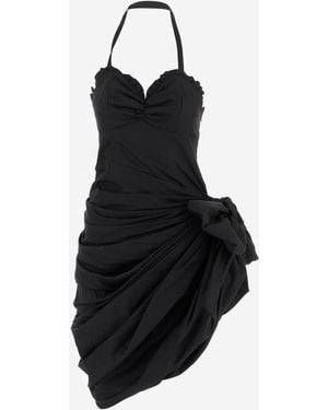 Chloé Wrap Dress - Black