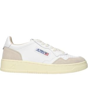 Autry Sneakers Medalist Leather - Natural