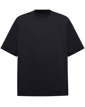 The Attico Das Attico Logo Cotton T -Shirt - Schwarz