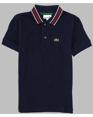 Lacoste Polo Con Logo - Blue