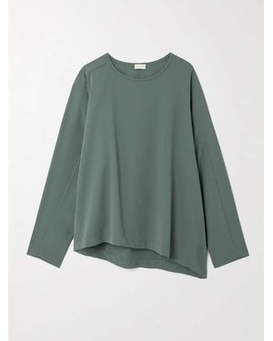 Dries Van Noten Crepe Top - Green