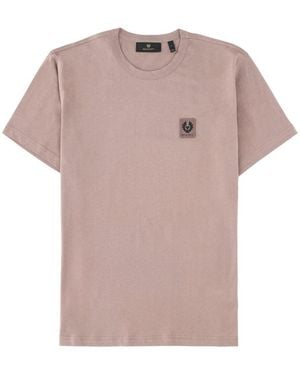 Belstaff Crew Neck T-Shirt - Pink