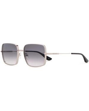McQueen Metal Sunglasses - White