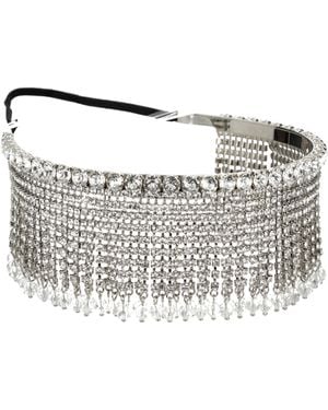 Miu Miu Hair Accessoires Frauen Silber - Grau