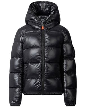 Save The Duck Hooded Jacket - Black