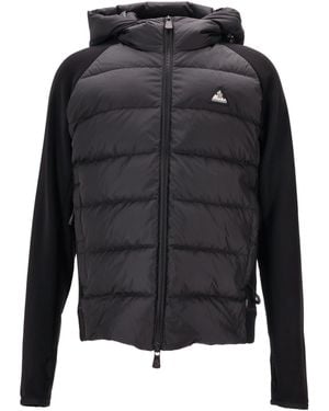 Moncler Strickjacke mit Reißverschluss Grenoble - Schwarz