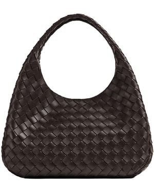 Bottega Veneta Shoulder Bag Bell Leather - Black