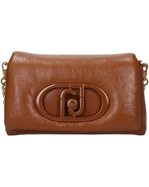 Liu Jo Shoulder Bags La Puffy Polyester/Cerbiatto - Brown
