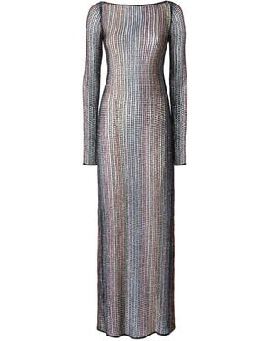 Missoni Long Beach Robe - Gray