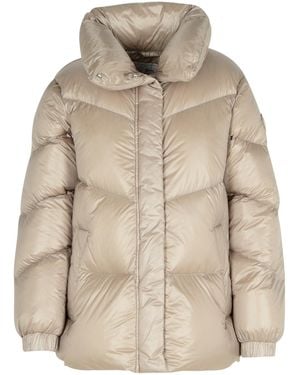 Woolrich 'Aliquippa' Dove Polyamide Down Jacket - Natural