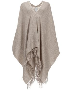 Brunello Cucinelli Poncho - Natural