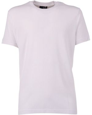 Fay T Shirts With Embroidery - Roze