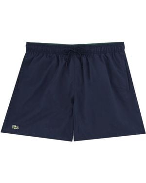 Lacoste Swimsuit With Logo - Blue