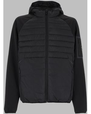 BOSS Hooded Puffer Jacket - Black