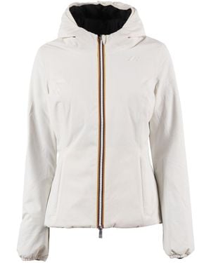 K-Way Lily St Warm Double Short - White