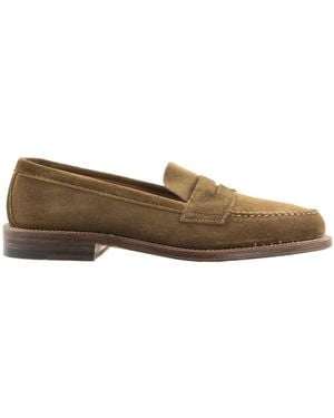 Alden Handsewn Flex Penny Loafer With Unlined Vamp - Multicolour