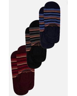 Paul Smith Herren Socken 3 Pk Nol Art No Sh - Blau
