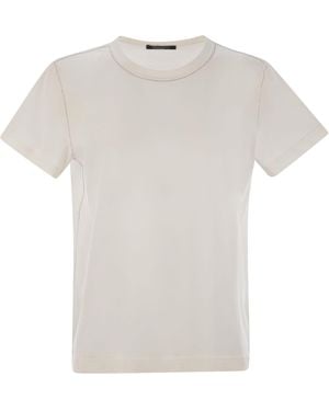 Fabiana Filippi T -Shirt in Jersey - Weiß