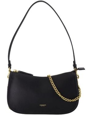 COACH Waverly Schultertasche - Schwarz