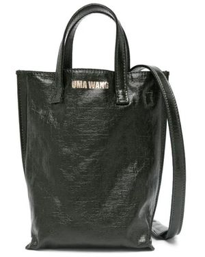 Uma Wang Small Case Tote Tasche - Schwarz