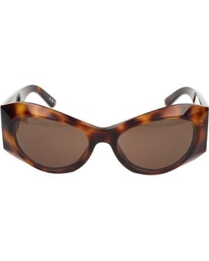 Balenciaga BB0394S Sonnenbrille Frauen - Braun