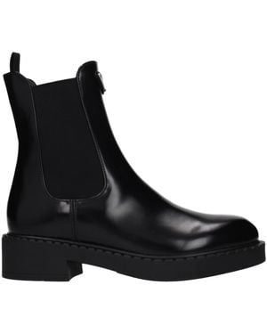 Prada Boots Leather - Black
