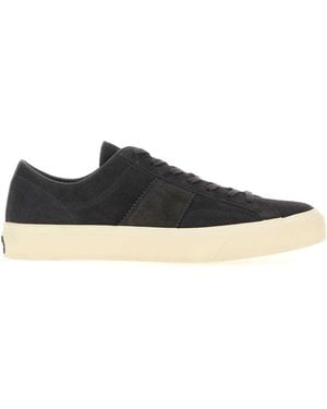 Tom Ford Solid Sneakers - Black