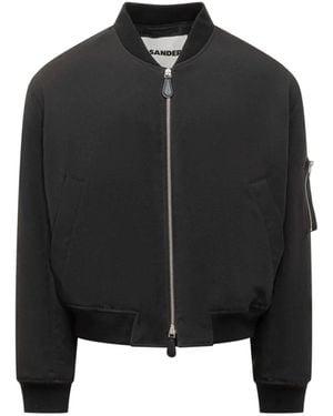 Jil Sander Bomber Jacket - Black