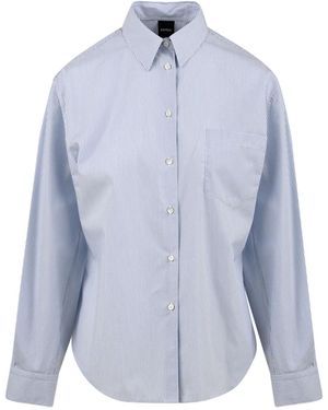Aspesi Shirts klar blau