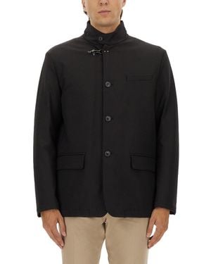 Fay Jacket With Hook - Black