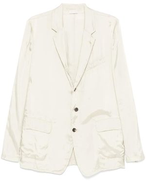 Dries Van Noten Bilbo 1427 M.W.Jacket Nav - Weiß